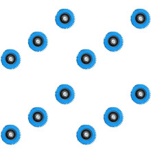 12Pcs 36T Electric Bicycle Wheel Hub Planetary Gears with Bearing Circlips E-Bike for Bafang Motor Mid Motor Accessories