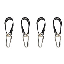 4X Tree Swing Hanging Straps Kit Children Rope Swing Set Hanging Straps Kit Lock Snap Hook for Kids and Babies Swing