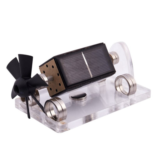 3X Solar Magnetic Levitation Model Levitating Mendocino Motor Educational Model St41 1