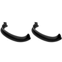 2X Wide Compatibility Rubber C Shaped Waist Side Plate Protector Cover Sleeve for 4/4 Violin Parts Accessories