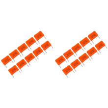20Pcs 400V 104J Orange Drop Capacitors Guitar Tone Capacitor for Electric Guitar & Bass