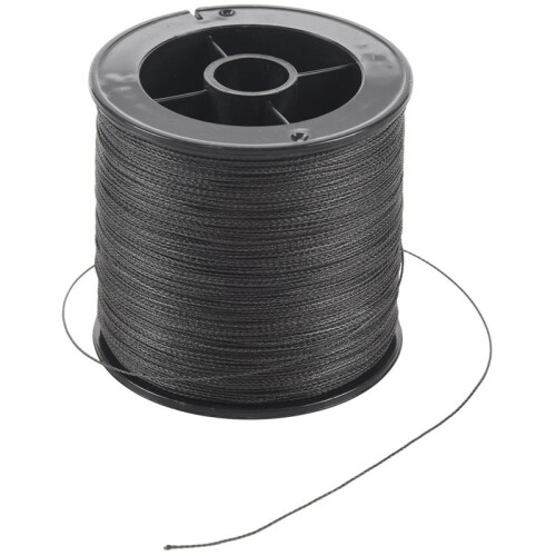 4Stück 500M 50Lb Bunte 4 Stränge Multifilament Pe Braid Angelschnur (Schwarz) 2