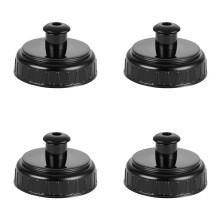 4X Bouchon de Rechange pour Bouteille Souple, Gourde de Vélo, Couvercle à Gorgée Directe, Bouchon pour Bouteille de Sport de Plein Air