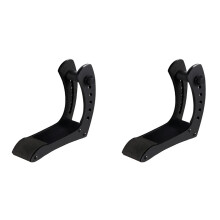 2X Guitar Foot Rest Adjustable Width Guitar Support Leg Rest for Electric Guitar