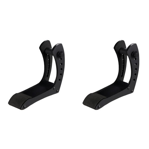 2X Guitar Foot Rest Adjustable Width Guitar Support Leg Rest for Electric Guitar