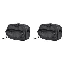 2X Universal Motorcycle Handlebar Bag, Motorcycle Storage Bag Fork Bag, Bike Handlebar Bag