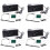 4X 4-Bands EQ Equalizer Piezo Pickup för EQ-7545R Pre-Amp Akustisk Gitarr Preamp Tuner 1