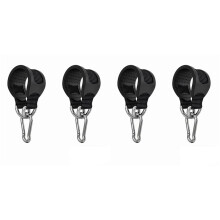 4 Ceintures de Sécurité Antidérapantes Multifonctions de 25,4 cm, Anneau de Fitness, Barre Horizontale, Ceinture de Connexion pour Sac de Sable et