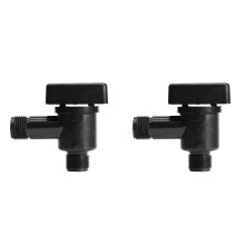 2X 571-VAC-CHK-A RV Vacuum Breaker Check Valve, RV Black Tank Check Valve Black