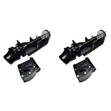2pcs 26Mm Water Jet Thruster Power Sprayer Pump Water Jet Pump with 3 Blades Propeller Fit 540 550 Motor for RC Jet Boat