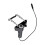 3X Microphone de Violon Piézo Portable CV-19 avec Support de Prise Externe pour Ukulélé 1