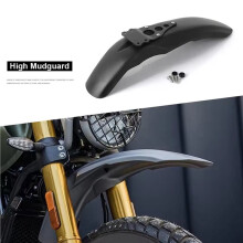 2X Motorcycle Front High Mudguard Cover for Scrambler 400X SCRAMBLER 400 X 2024