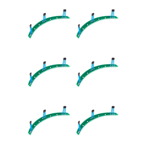 6X Electric Scooter Hall Sensor Board Sensor Motor Hall Sensor Module PCB Board for M365 Pro Kick Scooter Parts