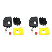 2X Air Filter Base Cover 595660 595663 590581 799579 for Briggs & Stratton 08P502 09P602 09P702 300E 450E 500E Series