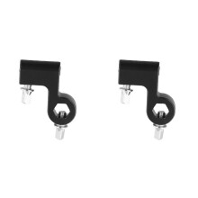 2X Drum Jazz Drum Single Pedal Step Hammer Mounting Assembly Parts Step Hammer Accessories Black
