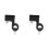 2X Drum Jazz Drum Single Pedal Step Hammer Mounting Assembly Parts Step Hammer Accessories Black 1