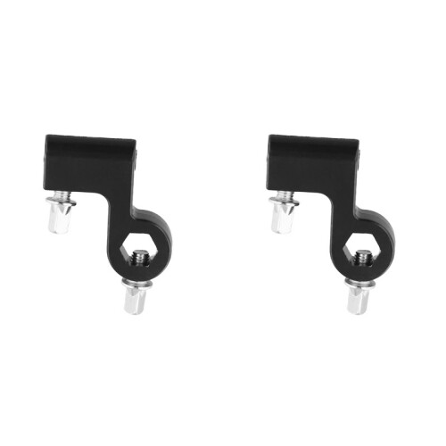 2X Drum Jazz Drum Single Pedal Step Hammer Mounting Assembly Parts Step Hammer Accessories Black