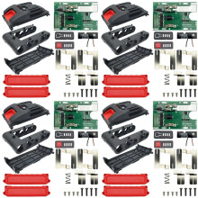 4X 5 Hole 21700 Li-Ion Battery Case Box PCB Protection Board for  Zhipu Hongsong Jingmi for  18V Battery