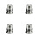 4X Poids de Rechange pour Putter de  LAB .1 OZ1i HS DF3 (8 G) 1