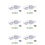 6X DIY Model for Led Lamp Kit,Bright Light -Efficient Custom Lighting Project Multicolor Led Light Parts 1