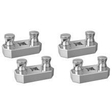 4 Pack 77455 Cable Bending Tool, 1/2 Inch Ratchet Connection, Optimal Bend 500 , Knuckle Guard, High-Quality Aluminum
