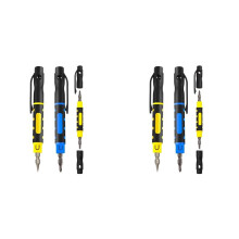 6Pack 4 in 1 Pocket Screwdriver Portable Multi-Purpose Screwdriver Eyeglass Repair Screwdriver Home Repair Screwdriver