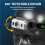 2X LED Sensor Hat Clip Lamp Waterproof  Light Rechargeable Fishing Searching Light Camping Light Night 5