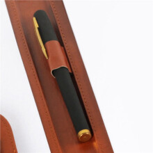 5X A5 Document Bag File Folder Clipboard Business Office Financial School Supplies (Brown)