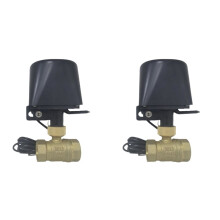 2X Robinet D'Eau Intelligent WiFi DN20, Minuterie de Robinet Télécommandée Via Application, Compatible avec SmartLife Alexa et Assistant -