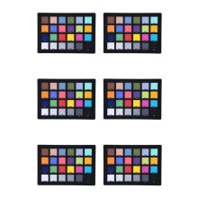 6X Nouveau Test de Carte de 24 Couleurs pour une Correction Numérique Supérieure des Couleurs à Utiliser pour L'Équilibrage des Couleurs dans la