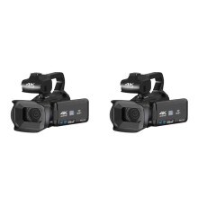2X 4K Video Recorder Camera 64MP Camcorder for Stream Rotate 4.0Inch Touch Screen Professional Digital Camera