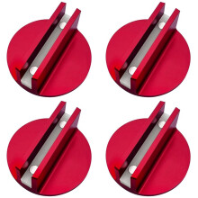 4X Magnetic Jack Pad Frame Rail Protector Jack Pad Adapter Jack Puck Pinch Weld Frame Rail Adapter Protector A