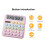 Candy-Colored Desktop Calculator for Office & School, Student Stationery, Ideal for Calculations B 10