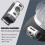 2X LED Sensor Hat Clip Lamp Waterproof  Light Rechargeable Fishing Searching Light Camping Light Night 8