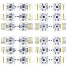 AS5600 Magnetischer Encoder Magnetisches Induktions-Winkelmesssensormodul 12bit Hohe Präzision mit Magnet 24set