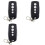 3X Garage Door Remote Control 433MHz Wireless Rolling Gate Controller for Garage Hand Transmitter 1
