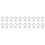 20pcs KU High-Frequency  Clamp LNB Bracket for Satellite Dishes 20mm Plastic Bracket for Multiple Dish Sizes 1