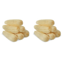Natural Loofah Sponges Organic Luffa Bath Shower Sponge Exfoliating Scrubber for Men Women Adults SPA Beauty 12pack