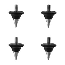 4X Speaker Stabilization Pads with Spikes for Enhanced Acoustic Clarity and Resonance Control Stand B
