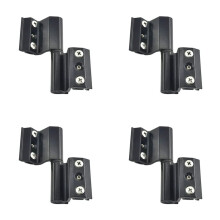 4X High-Quality Insulated Broken Bridge Folding Hinge Aluminum Alloy Door and Window Hinge Furniture Hardware Accessory