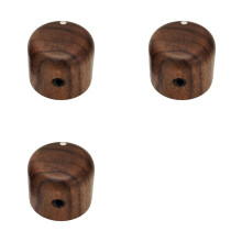3X Gitarren-Reglerknopf für Potentiometer, Klangfarbe und Lautstärke, Geschwindigkeitsregler, Gitarren-Ersatzteile, Palisander