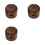 3X Gitarrkontrollratt för Potentiometer Timbre och Volymhastighetskontrollknappar Gitarrbytesdelar Rosenträ 1