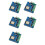 5X ESP32 4-Channel MOS  Module DC5-60V -Board ESP32-32E WiFi and BLE Module  Powered 1
