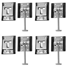 4X RV Door Holder, Camping Entry Door Holder , Stainless Steel Trailer T Style Entry Door Catch Holder, Door Hook