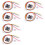 6Pcs AS5048A Magnetic Encoder PWM Output SPI/I2C Interface 14 Bit High Precision for Brushless Motor 1