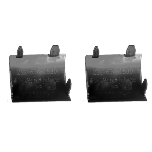 2X Car Front Side Skirt Small Cover Jack Positioning Rack Cap for   E-Class W212 2009-2012 A2126981530 Left