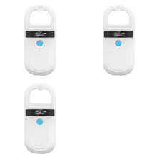 3X Handheld 134.2KHz Animal RFID Reader Pet Cat Dog Micro-Type Chip Scanner FDX-B Glass Chip USB/ Tag Reader