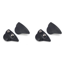 4x Motorcycle Rearview Mirror Block Off Base Plates Cover for  YZF R6 2017-2024 R7 2021-2024 Accessories