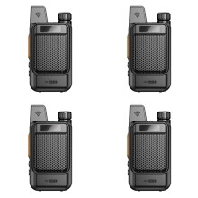4X  Walkie-Talkie, Leve e Fino, Pequeno Restaurante, Hotel, Pousada, Café, KTV, Pequeno Interfone Portátil