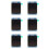 6pcs 1.5 Inch 4PIN OLED Display Screen Module SH1107 Drive IC 128x128 IIC I2C Interface for 51 STM32 P22101 1
